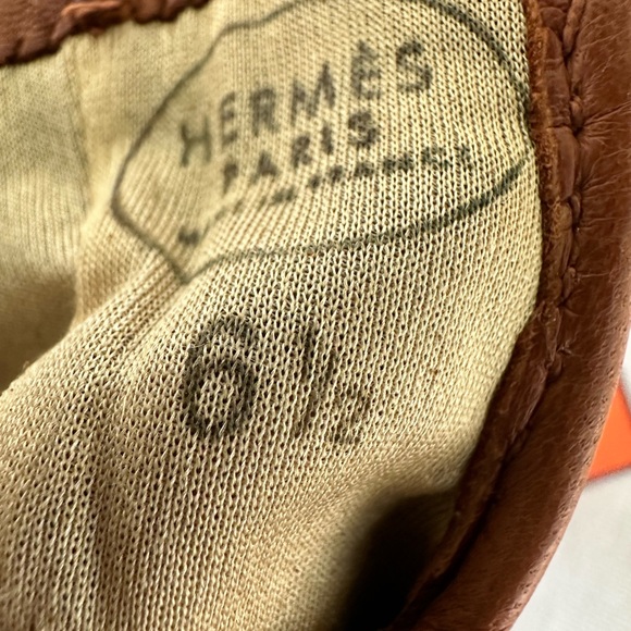 💛Hermes Kelly and Constance Gloves in a stunning brown Lambskin Leather - Picture 2 of 13